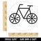Bike Bicycle Doodle Rubber Stamp for Stamping Crafting Planners